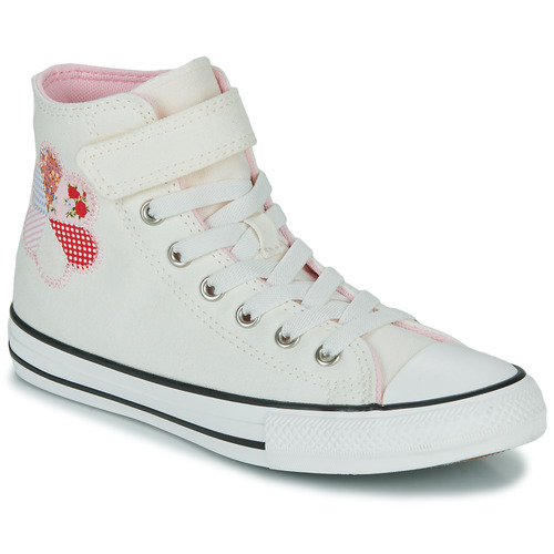Sapatos Rapariga Sapatilhas de cano-alto Converse CHUCK TAYLOR ALL STAR 1V HI Branco / Multicolor