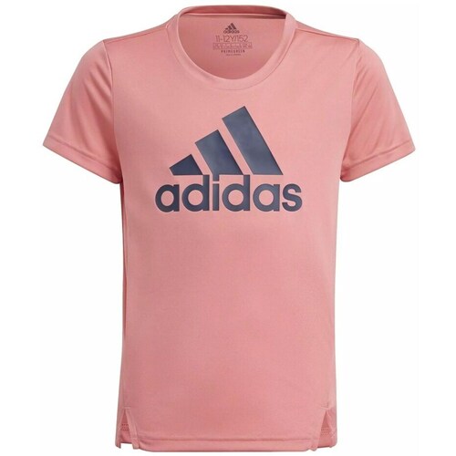 Textil Rapariga T-Shirt mangas curtas adidas Originals Designed TO Move Bege