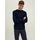 Textil Homem camisolas Jack & Jones 12216356 JPRBLUBRADLEY-INDIGO Azul