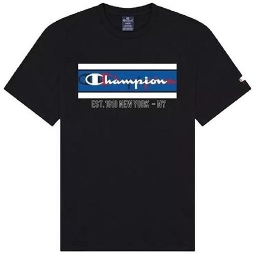 Textil Homem T-Shirt mangas curtas Champion 217278KK001 Preto