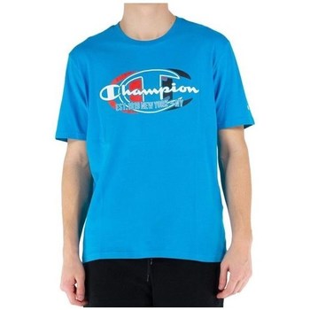 Textil Homem MC2 Saint Barth graphic-print T-shirt Gelb Champion 217279BS107 Azul