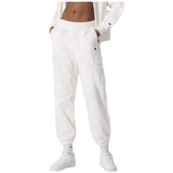 Textil Mulher Calças Champion Elastic Cuff Pants Branco