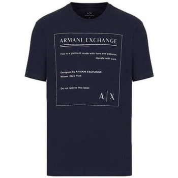 Textil Homem T-Shirt mangas curtas Emporio Armani 3LZTHDZJH4Z15BA Marinho