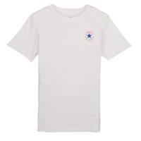 Textil Rapaz T-Shirt mangas curtas Converse SS PRINTED CTP TEE Branco