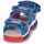 Sapatos Rapaz Sandálias Geox Stripless Ultimate Sneakers Azul / Vermelho