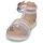 Sapatos Rapariga Sandálias Geox J shoes hogl 0 102012 schwarz Rosa / Azul / Malva