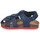 Sapatos Rapaz Sandálias Geox B SANDAL G2130261-6 CHALKI BOY Marinho / Vermelho
