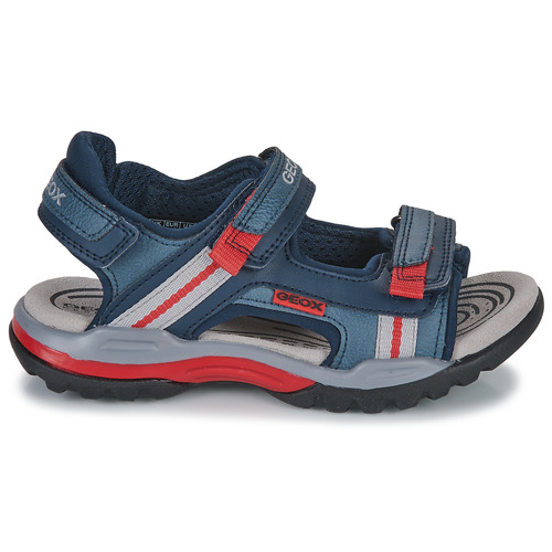 Geox J BOREALIS BOY Marinho / Vermelho