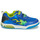 Sapatos Rapaz Sapatilhas Geox J INEK BOY Azul / Verde