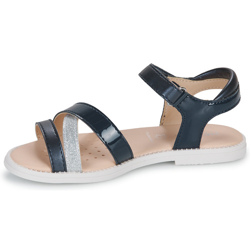 Geox J SANDAL KARLY GIRL Marinho / Prata