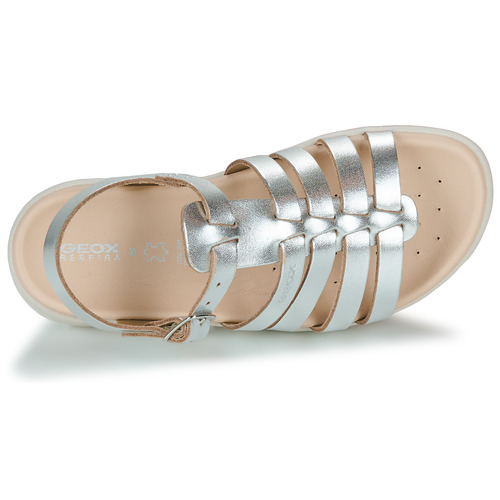 Geox J SANDAL SOLEIMA GIR Prata