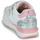 Sapatos Rapariga Sapatilhas Geox J FASTICS GIRL Branco / Rosa / Prata