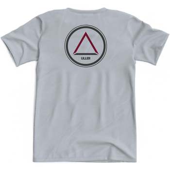 Lacoste Kamiennobeżowy T-shirt z logo