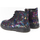 Sapatos Criança Sapatos & Richelieu Bubble Kids Botines  Palabras de Colores A3544-L Negro Preto