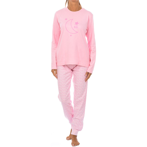 Textil Mulher Pijamas / Camisas de dormir Kisses&Love KL45192 Multicolor