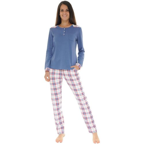 Textil Mulher Pijamas / Camisas de dormir Christian Cane ROMINA Azul