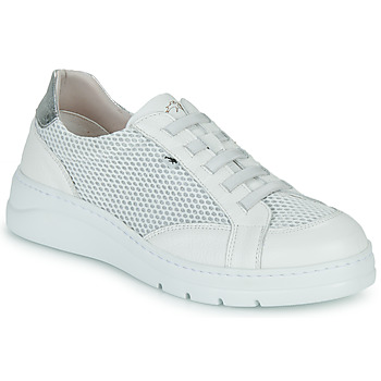 Sapatos Mulher Sapatilhas Fluchos POMPAS Branco / Prata