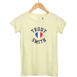Textil Rapariga T-shirts e Pólos Teddy Smith  Amarelo
