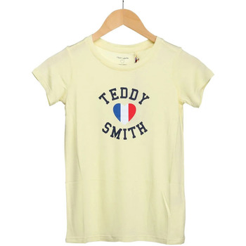 Textil Rapariga Sweats & Polares Teddy Smith  Amarelo