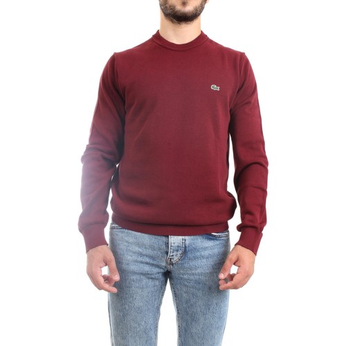 Textil Homem camisolas Lacoste Rectangle AH2193 00 Vermelho