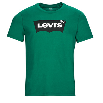 Textil Homem T-Shirt mangas curtas Levi's GRAPHIC CREWNECK TEE Verde