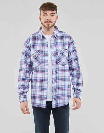 Textil Homem Camisas mangas comprida Levi's RELAXED FIT WESTERN Multicolor