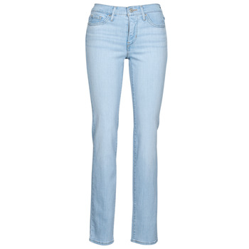 Textil Mulher Calças Jeans Levi's 314 SHAPING STRAIGHT Azul