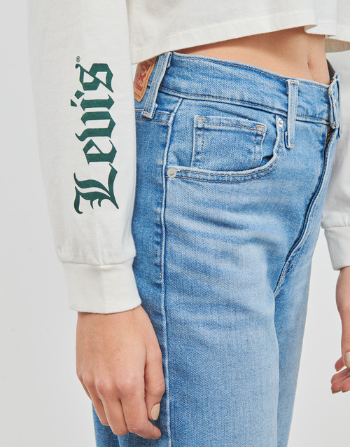 Levi's GRAPHIC LS CROP REESE Branco