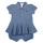 Textil Rapariga Macacões/ Jardineiras Polo Ralph Lauren SS PEPLUM BU-ONE PIECE-SHORTALL Azul