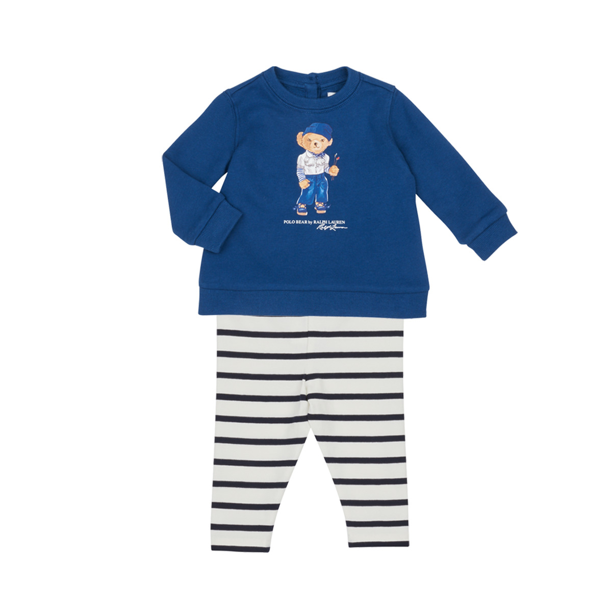 Textil Rapariga Чоловіча polo burberry BEAR SET-SETS-LEGGING SET Kenzo appliqué polo shirt