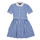 Textil Rapariga Vestidos curtos Polo Ralph Lauren MAGALIE DRS-DRESSES-DAY DRESS Azul / Branco