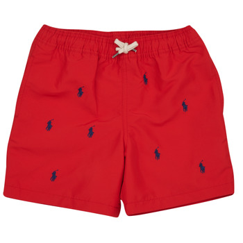 Textil Rapaz Fatos e shorts de banho Polo Ralph Lauren TRAVELER-SWIMWEAR-TRUNK Vermelho