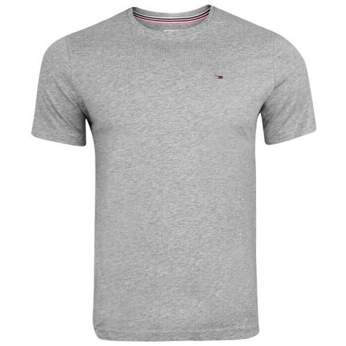 Textil Homem T-Shirt mangas curtas Tommy Hilfiger DM0DM04411038 Cinza