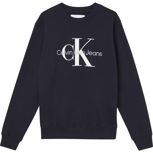 Textil Homem Sweats Calvin Klein Jeans Core Monogram Marinho