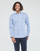 Textil Homem Camisas mangas comprida Polo Ralph Lauren CHEMISE COUPE DROITE Azul / Céu / Branco
