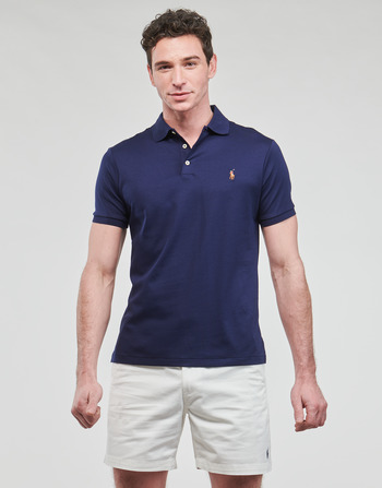 Polo Ralph Lauren Sky blue cotton logoed polo shirt from Emporio Armani