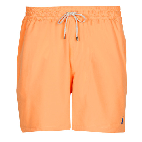 Textil Homem Fatos e Chillys shorts de banho Polo Ralph Lauren MAILLOT DE BAIN UNI EN POLYESTER RECYCLE Coral
