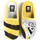 Sapatos Mulher Sapatos & Richelieu Marpen Zapatillas de Casa  Abeja Amarillo Amarelo
