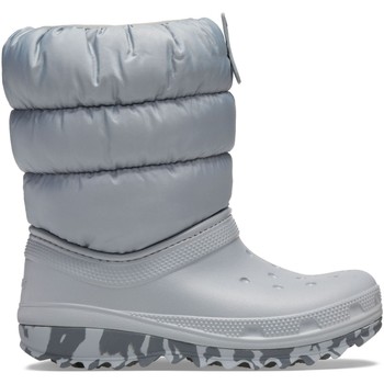 Sapatos Criança Botas baixas Crocs product eng 1024833 Crocs Classic Heart Print Clog Kids 207000 WHITE Boot Kid's 207684 35