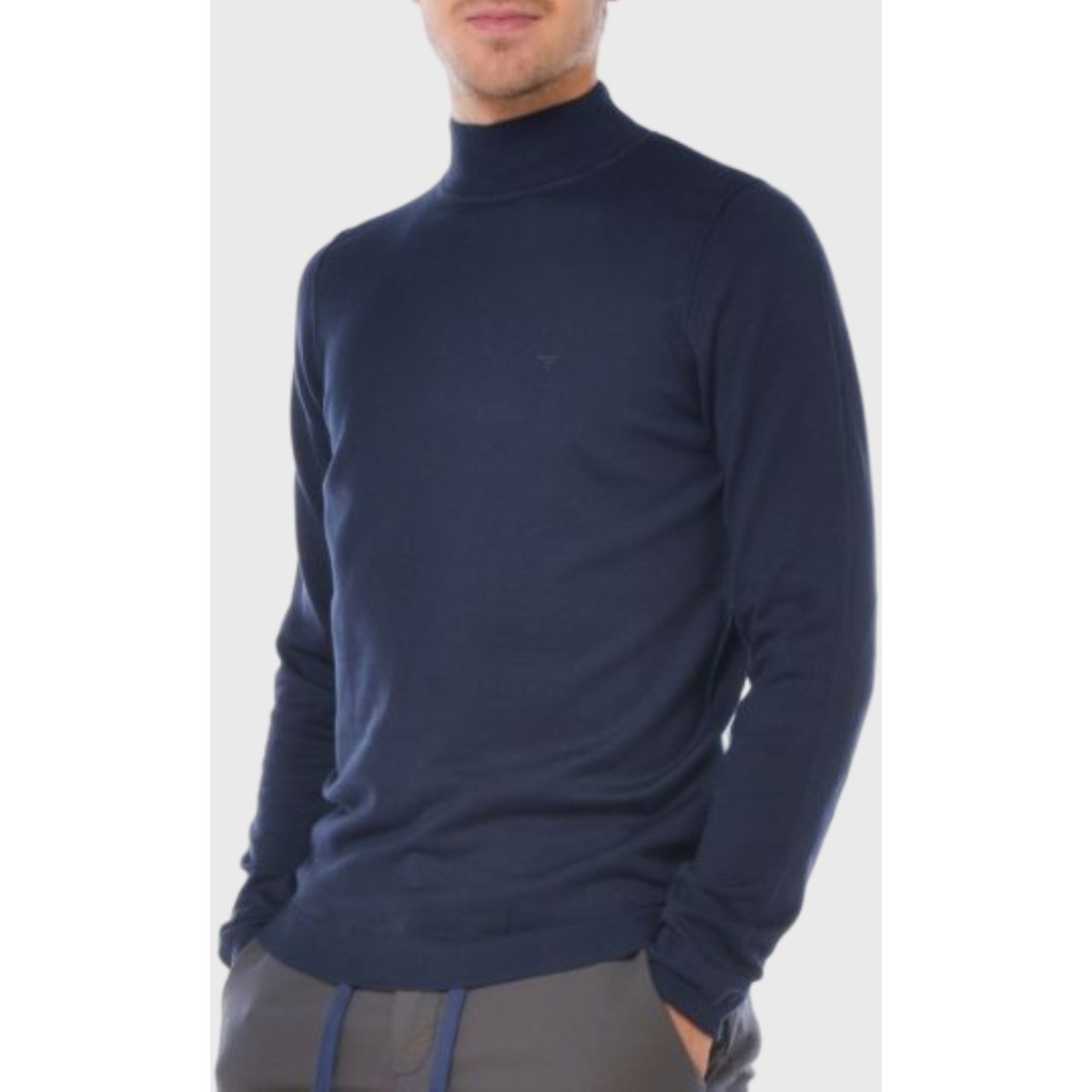 Textil Homem Aspesi boat-neck sweatshirt FMYUKON Azul