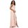Textil Mulher Vestidos compridos Impero Couture J10881A Rosa