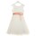 Textil Rapariga Vestidos compridos Bella Brilli BB602281 Branco