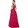 Textil Mulher Vestidos compridos Impero Couture GN20032 Vermelho