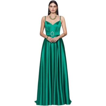 Textil Mulher Vestidos compridos Impero Couture BE16233 Verde