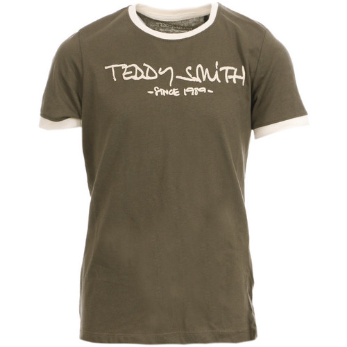 Textil Rapaz T-Shirt mangas curtas Teddy Smith  Verde
