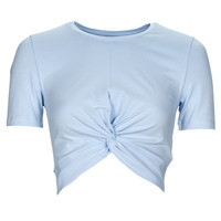 Textil Mulher Tops / Blusas Noisy May NMTWIGGI S/S TOP NOOS Azul / Céu