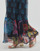 Textil Mulher Vestidos compridos Desigual VEST_DUDAS Azul / Multicolor