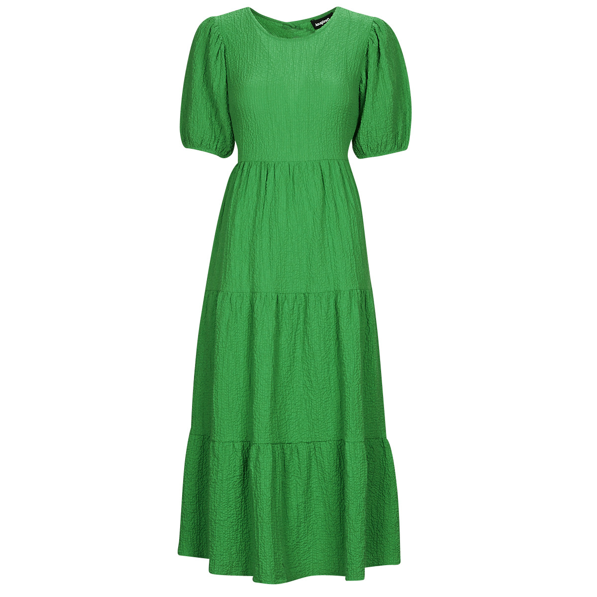Textil Mulher Vestidos compridos Desigual VEST_WEND Verde