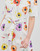Textil Mulher Vestidos curtos Desigual VEST_BELGICA-LACROIX Branco / Multicolor