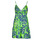 Textil Mulher Vestidos curtos Desigual VEST_MILOS Verde / Azul